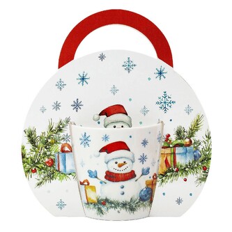 ARÔME HOME Hrnek 300 ml, Sněhulák 2025