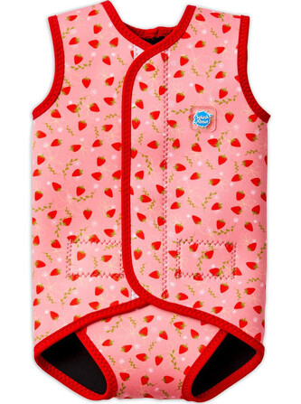 Splash About Baby neoprén-kombi - Strawberry Field Vel. S (0-6 měs.)