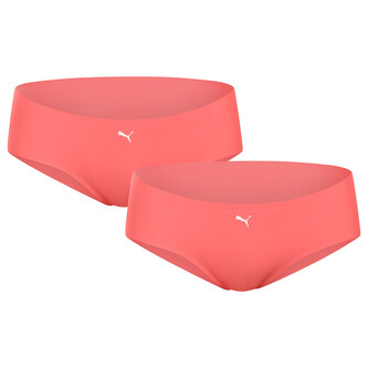 2PACK dámské kalhotky Puma bezešvé červené (100001012 022) M