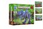 Stavebnice dinosaurus plast mix druhů v krabičce 13x10cm