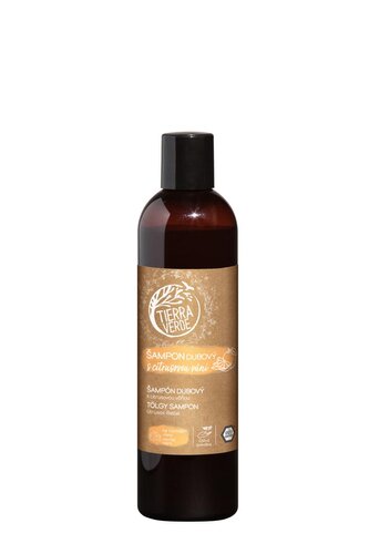 Tierra Verde Šampon dubový s citrusovou vůní 300 ml - pro celou rodinu Tierra Verde Šampon dubový s citrusovou vůní 300 ml - pro celou rodinu
