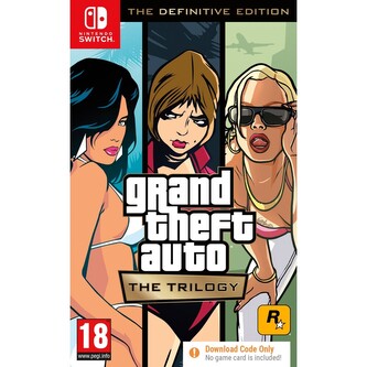 Grand Theft Auto: The Trilogy The Definitive Edition (Code in Box) (Switch)