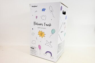 Butla z helem róż 50balonów 36413