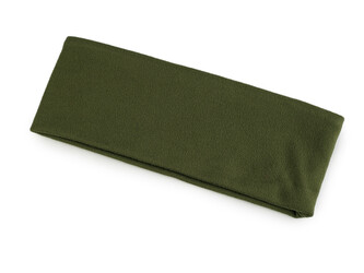 Dámská / dívčí čelenka soft fleece - 1 ks - 7 olivová zeleň