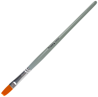 Pędzel hobby syntetyczny płaski nr 18, Happy Color Pędzel hobby syntetyczny płaski nr 18, Happy Color