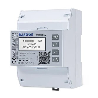 Eastron SDM630-EV V2, elektroměr, třífázový Eastron SDM630-EV V2, elektroměr, třífázový