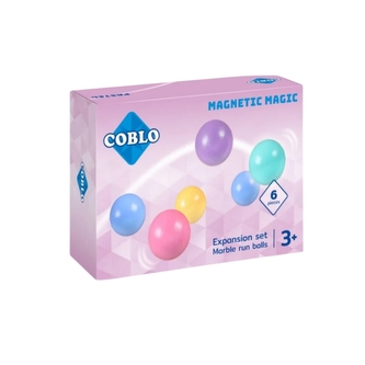 COBLO - Pastelové kuličky - 6 kusů