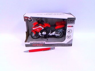 Motocykl Straż 18cm św/dźw H12806 29772