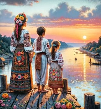 NORIMPEX Diamantové malování Loučení 30x40cm