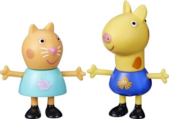 HASBRO Figurky Prasátko Peppa: Kočička Máňa a žirafa Gerald