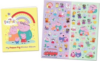 HASBRO Samolepkové album Prasátko Peppa HASBRO Samolepkové album Prasátko Peppa
