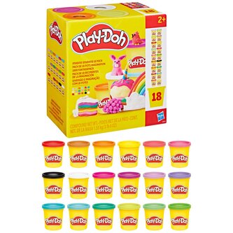 HASBRO - Play-Doh 18 ks kelímků, velké balení