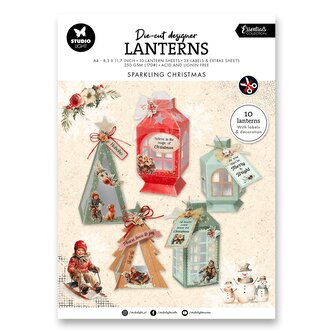 Kreativní blok Studio Light - Vánoční lucerny