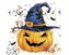 Serwetki pap. Creepy Pumpkin with Splashes 33x33cm