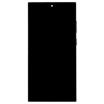 LCD display + Dotyk + Přední Kryt pro Samsung S918B Galaxy S23 Ultra Phantom Black LCD display + Dotyk + Přední Kryt pro Samsung S918B Galaxy S23 Ultra Phantom Black