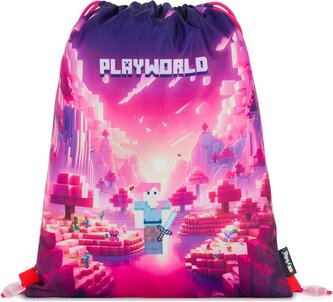 OXYBAG Sáček na cvičky 30x37cm Playworld Girl
