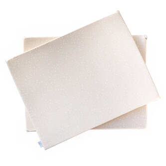 Set mantinelov SOFTELLO MAXI - béžová bodka