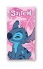FARO Osuška Lilo and Stitch pink  Bavlna - Froté, 70/140 cm