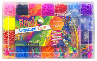 Zaplétací gumičky MAXI sada 500g  v plastové krabičce