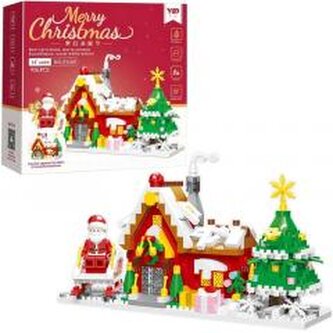 Klocki chatka mikołaja święta 926el Klocki chatka mikołaja święta 926el