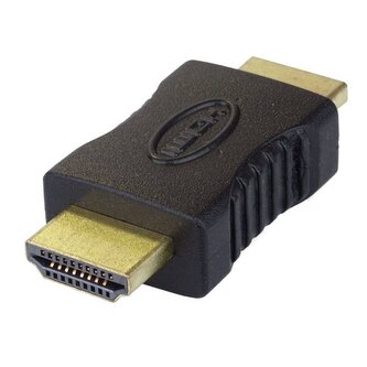 PremiumCord Adapter HDMI A - HDMI A, Male/Male,  pozlacená PremiumCord Adapter HDMI A - HDMI A, Male/Male,  pozlacená