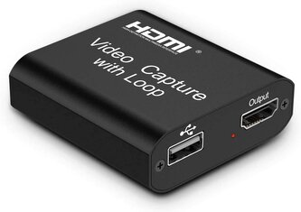 PremiumCord HDMI capture/grabber pro záznam Video/Audio signálu do počítače, HDMI výstup