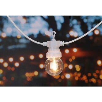 PROGARDEN Světelný řetěz LED PARTY 20 žárovek bílý KO-LE2200170 PROGARDEN Světelný řetěz LED PARTY 20 žárovek bílý KO-LE2200170