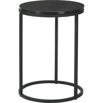 H & S COLLECTION Odkládací stolek sada 2 ks černá 40+50 cm KO-KR8200410 H & S COLLECTION Odkládací stolek sada 2 ks černá 40+50 cm KO-KR8200410