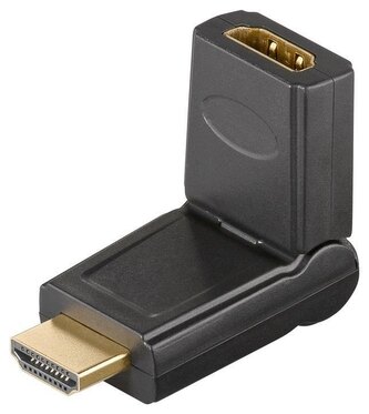 PremiumCord HDMI adapter  19pin Female - 19pin Male otočná, pozlacená PremiumCord HDMI adapter  19pin Female - 19pin Male otočná, pozlacená