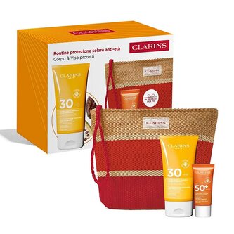 Dárková sada Anti-Aging Sun Protection Routine Kit Aveda