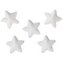 Styropianowe gwiazdki 20x18mm białe 60szt