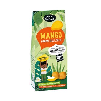 WeltPartner Mango kokosové kuličky 125 g