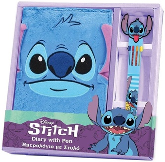 Diakakis Pamiętnik pluszowy z długopisem Stitch Diakakis Pamiętnik pluszowy z długopisem Stitch
