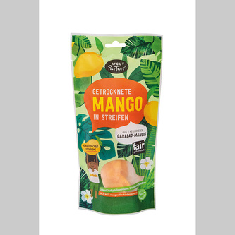 WeltPartner Mango sušené plátky mírně slazené 100 g