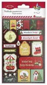 Naklejki papierowe do scrapbookingu 22szt