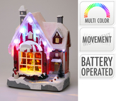 DEKORACJA DOMEK Z LED 305MM