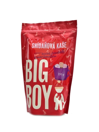 BigBoy - Kaše s příchutí horké čokolády s marshmallow 350 g