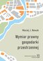 Wymiar prawny gospodarki przestrzennej
