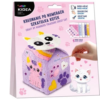 ZEST KREAT KREOWANIE PO NUMER SZKATULKA KOT KIDE