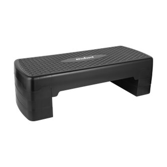 Bedýnka na step aerobik REBEL ACTIVE RBA-3227-BK, 3 stupně, 68cm, černá