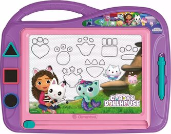 CLEMENTONI Magnetická tabule Gábinin kouzelný domek