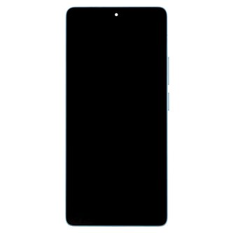 LCD Display + Dotyková Deska + Přední Kryt pro Xiaomi Redmi Note 14S Blue (Service Pack)