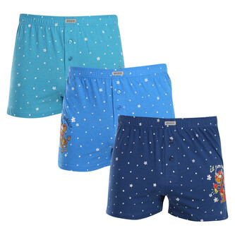 3PACK pánské trenky Andrie vícebarevné (PS 5773) M