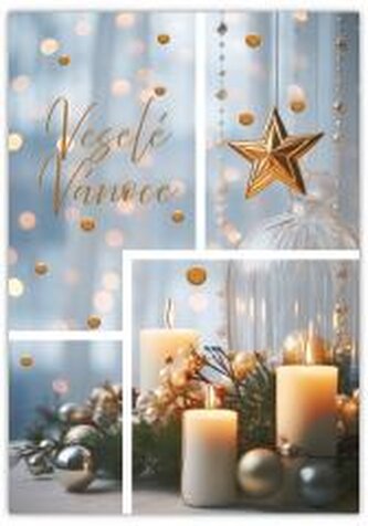 Karnet Wesołych Świąt - Vesele Vanoce Cestina