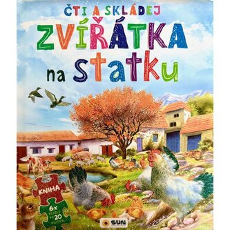 Čti a skládej Zvířátka na statku