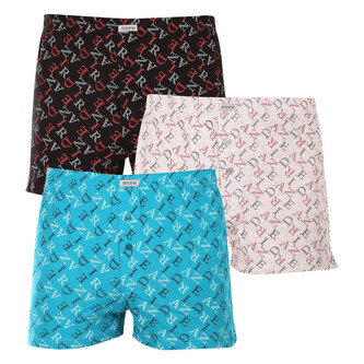 3PACK pánské trenky Andrie vícebarevné (PS 5741) XXL