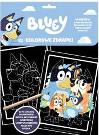 Bluey. Kolorowe zdrapki