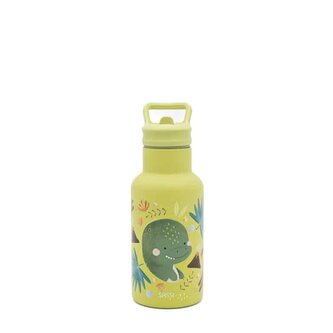 TERMOFĽAŠA SO SLAMKOU SASSI - CRACKY THE DINOSAUR - 350ML