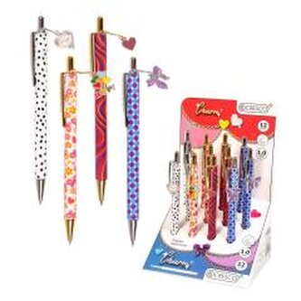 Długopis Charm z zawieszką (12szt)