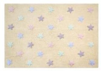 Dywan bawełniany Tricolor Star waniliowy120x160cm